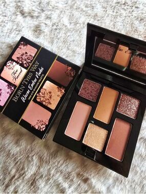 NEW! Too Faced Born This Way Warm Ember Nudes Mini Eye Shadow Palette